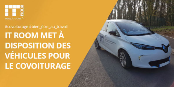 IT-Room met à disposition des véhicules pour le covoiturage