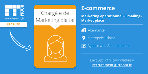 Offre Chargé·e de marketing digital en alternance (h/f)