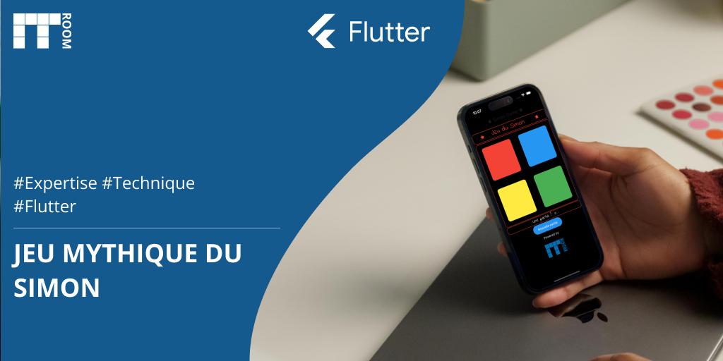 Jeu mythique du Simon – app mobile flutter